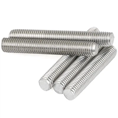 Rustfrit stål fuld trådbolte
